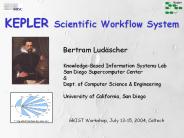 KEPLER Scientific Workflow System