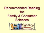 Recommended Reading for Family