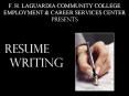 F. H. LAGUARDIA COMMUNITY COLLEGE EMPLOYMENT PowerPoint PPT Presentation