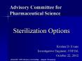 Advisory Committee for Pharmaceutical Science PowerPoint PPT Presentation
