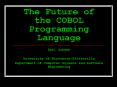 The Future of the COBOL Programming Language PowerPoint PPT Presentation