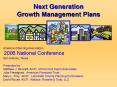 Next Generation Growth Management Plans PowerPoint PPT Presentation