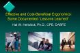 Effective and CostBeneficial Ergonomics: Some Documented Lessons Learned Hal W. Hendrick, Ph.D., CPE PowerPoint PPT Presentation