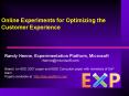 Online Experiments for Optimizing the Customer Experience PowerPoint PPT Presentation