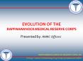 EVOLUTION OF THE RAPPAHANNOCK MEDICAL RESERVE CORPS PowerPoint PPT Presentation