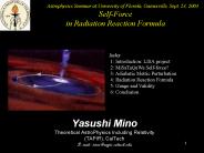 Selfforce in Radiation Reaction Formula
