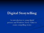 Digital Storytelling