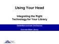 Using Your Head PowerPoint PPT Presentation