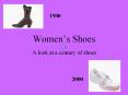 Womens Shoes PowerPoint PPT Presentation