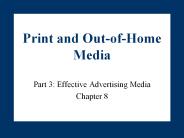Print and Out-of-Home Media