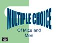 MULTIPLE CHOICE PowerPoint PPT Presentation