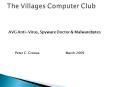 AVG AntiVirus, Spyware Doctor PowerPoint PPT Presentation