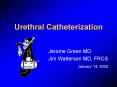 Urethral Catheterization PowerPoint PPT Presentation