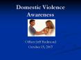 Domestic Violence Awareness PowerPoint PPT Presentation