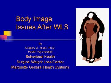 Body Image Issues After WLS