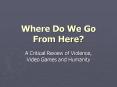 Where Do We Go From Here PowerPoint PPT Presentation
