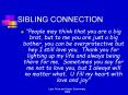 SIBLING CONNECTION PowerPoint PPT Presentation