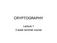 CRYPTOGRAPHY