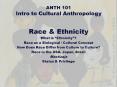 ANTH 101 Intro to Cultural Anthropology PowerPoint PPT Presentation