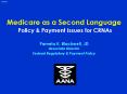 Medicare as a Second Language Policy PowerPoint PPT Presentation