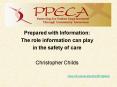 Prepared with Information: PowerPoint PPT Presentation