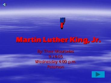 Martin Luther King, Jr.