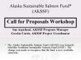 Alaska Sustainable Salmon Fund AKSSF PowerPoint PPT Presentation