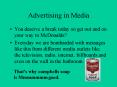 Advertising in Media PowerPoint PPT Presentation