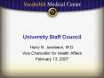 University Staff Council PowerPoint PPT Presentation