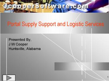 Portal Supply Support and Logistic Services