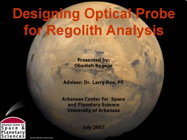Gullies on Mars. Mars is the fourth planet from the Sun