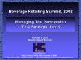 Managing The Partnership To A Strategic Level PowerPoint PPT Presentation