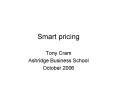 Smart pricing PowerPoint PPT Presentation