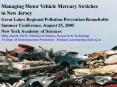 Managing motor vehicle mercury switches in New Jersey PowerPoint PPT Presentation