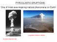 PYROCLASTIC ERUPTIONS: PowerPoint PPT Presentation