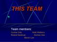 THIS TEAM PowerPoint PPT Presentation