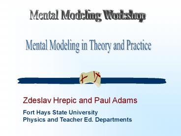 Mental Modeling Workshop