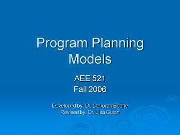 presentation player overlay