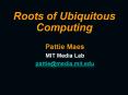 Roots of Ubiquitous Computing PowerPoint PPT Presentation