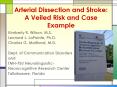 Arterial Dissection and Stroke: A Veiled Risk and Case Example PowerPoint PPT Presentation