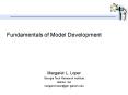Fundamentals of Model Development PowerPoint PPT Presentation