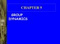 GROUP DYNAMICS PowerPoint PPT Presentation