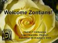 Welcome Zontians PowerPoint PPT Presentation