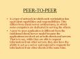 PEERTOPEER PowerPoint PPT Presentation