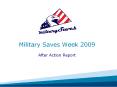 Military Saves Week 2009 PowerPoint PPT Presentation