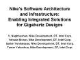Nikes Software Architecture and Infrastructure: Enabling Integrated Solutions for Gigahertz Designs PowerPoint PPT Presentation