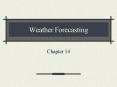 Weather Forecasting PowerPoint PPT Presentation