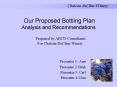 Our Proposed Bottling Plan Analysis and Recommendations PowerPoint PPT Presentation