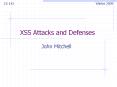 XSS Attacks and Defenses PowerPoint PPT Presentation