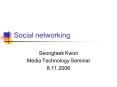 Social networking PowerPoint PPT Presentation